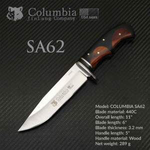 Бутиков ловен нож COLUMBIA USA SA62 WOOD