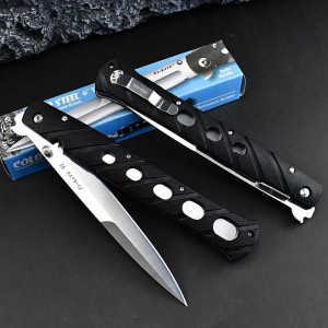 Огромен сгъваем нож Cold Steel 6" Ti-Lite Zytel Handle,  стомана AUS-8,  33. см!!!