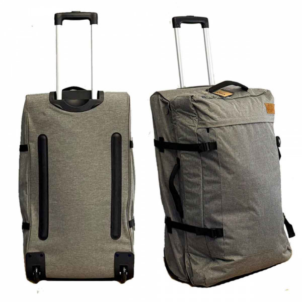 Пътна авио чанта WANABEE 6324-1 BIG на колела и дръжка за теглене, много отделения и функции