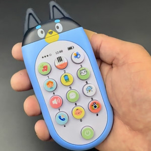 Интерактивна образователна играчка-телефон с десет мелодии и цифри Jack Blue