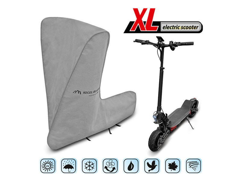 Покривало за електрическа тротинетка Kegel серия Basic размер XL сиво 135см