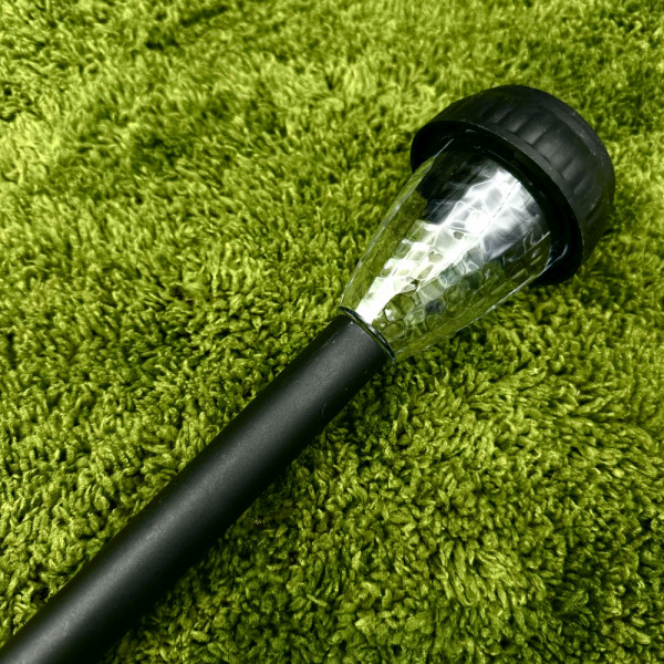 Соларна лампа с един LED диод с перфектна височина за дворове, тераси, градини, къмпинг