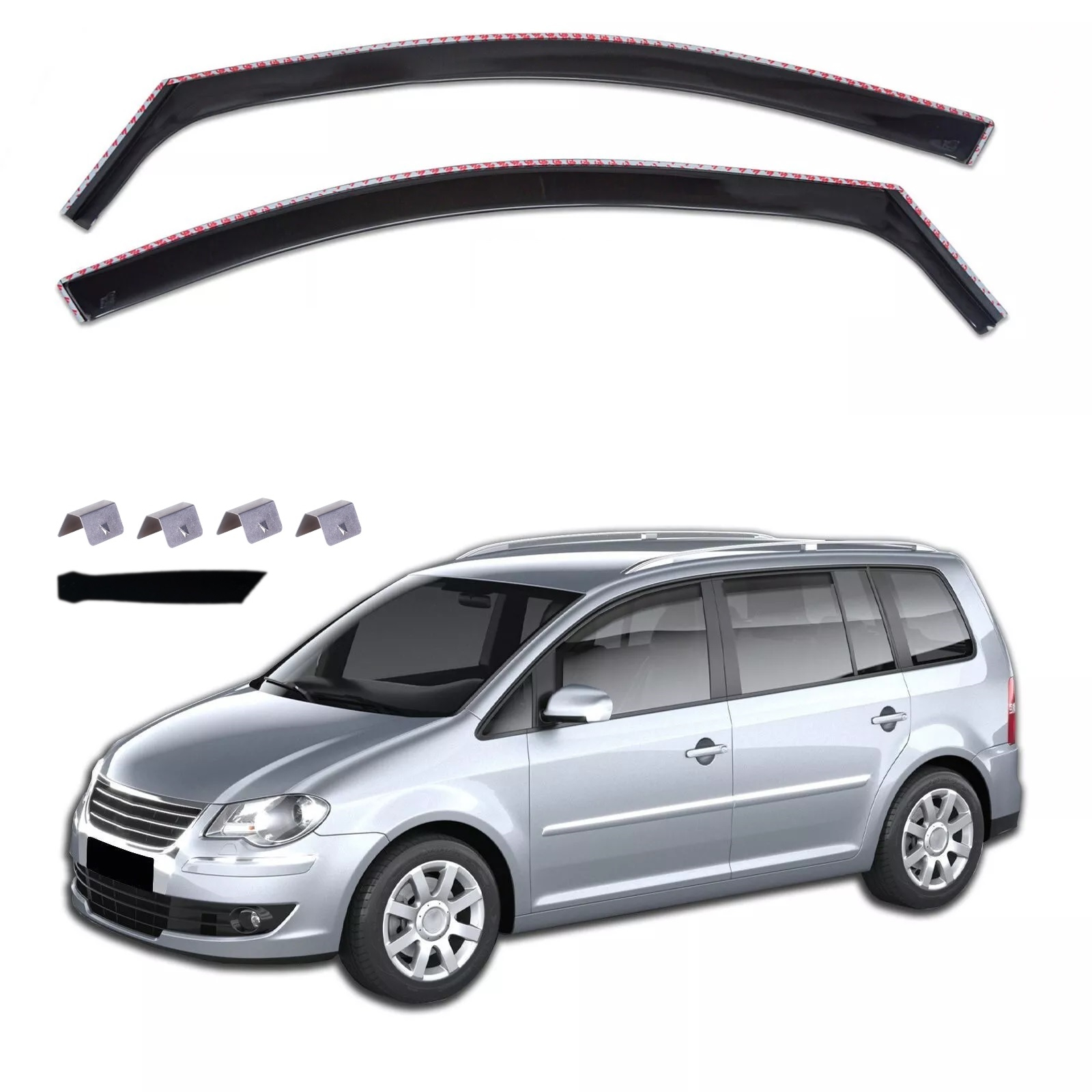 Комплект от 2бр. ветробрани за VW TOURAN 5D 2003 - 2015