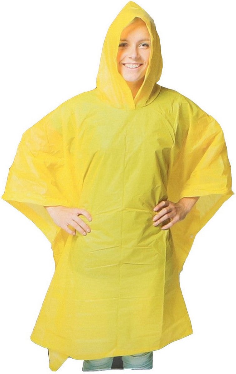 Дъждобран тип пончо с качулка различни цветове Dunlop