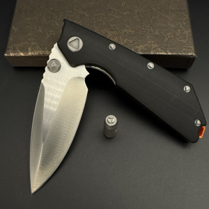 Полуавтоматичен сгъваем супер нож ZT KNIVES D2 TRIANGLE, стомана D2, дръжка G-10, подаръчна кутия