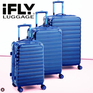 Комплект авио куфари iFLY BLUE, NS8350, комплект 3 броя спинъри от най-висок клас