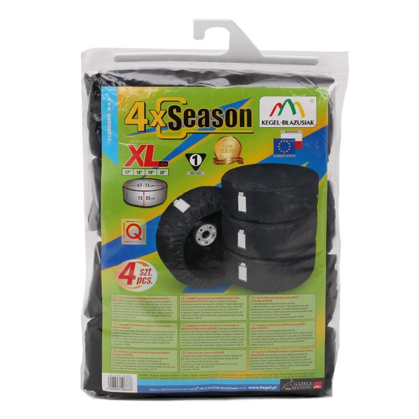 Калъфи за гуми Kegel 4xSeason – Размер XL 17/18/19/20 цола, 4 броя