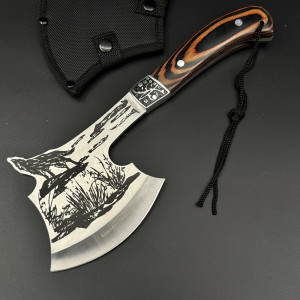 Къмпинг брадва Кемпинг Топор, фултанг, стомана 65х15, дървена дръжка