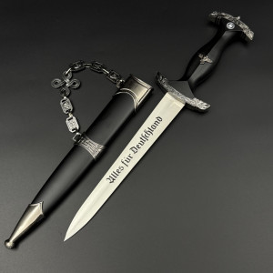 Aвтентично копие на немски SS кортик от Втората световна война, незаточен, 6F620А