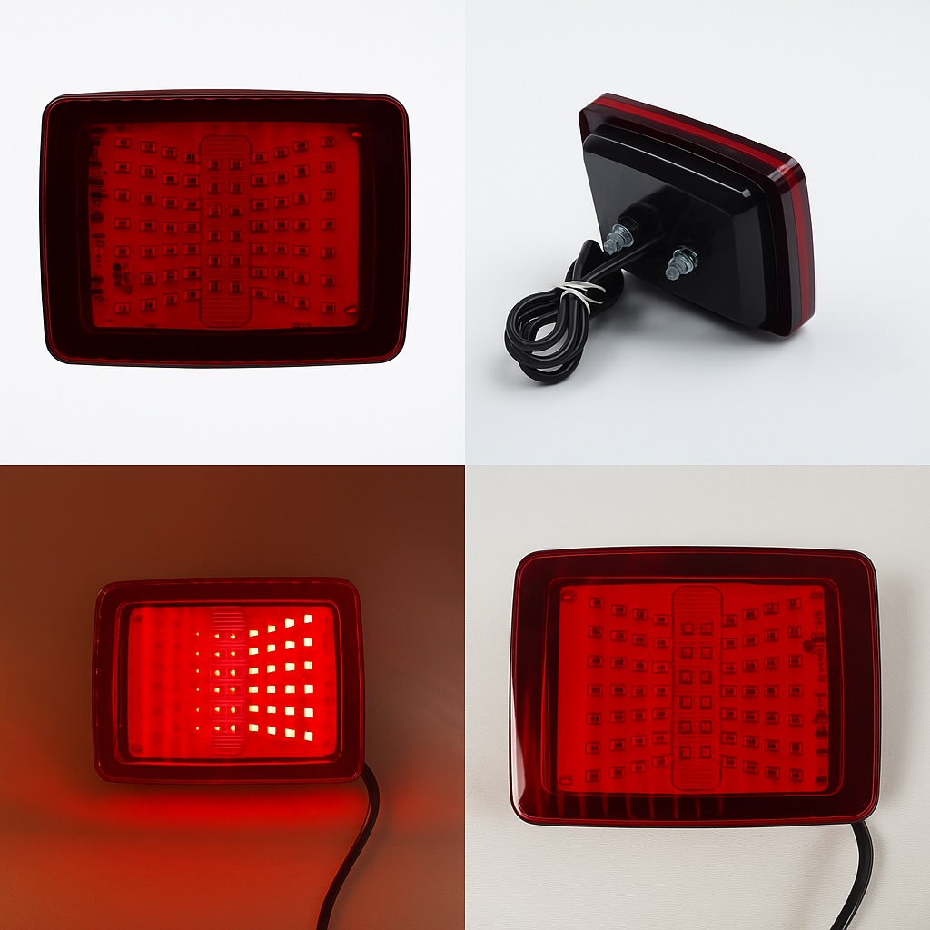 LED стоп-габарит с 70 LED светлини, 12-24V, с 2 функции – стоп и габаритна светлина