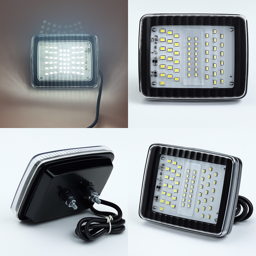 LED бяла задна светлина – габарит с 70 LED светодиода, 12–24V