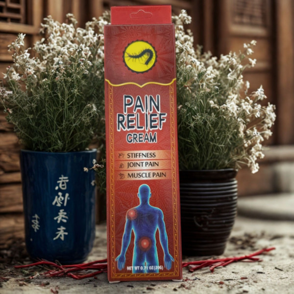 🌿 Pain Relief Cream – Крем за бързо облекчаване на болки в стави и мускули