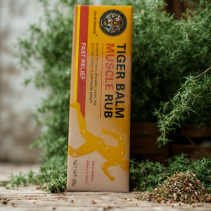 Чудото на китайската фитотерапия - крем Tiger Balm Muscle Rub за болки в ставите и мускулите - 20 г