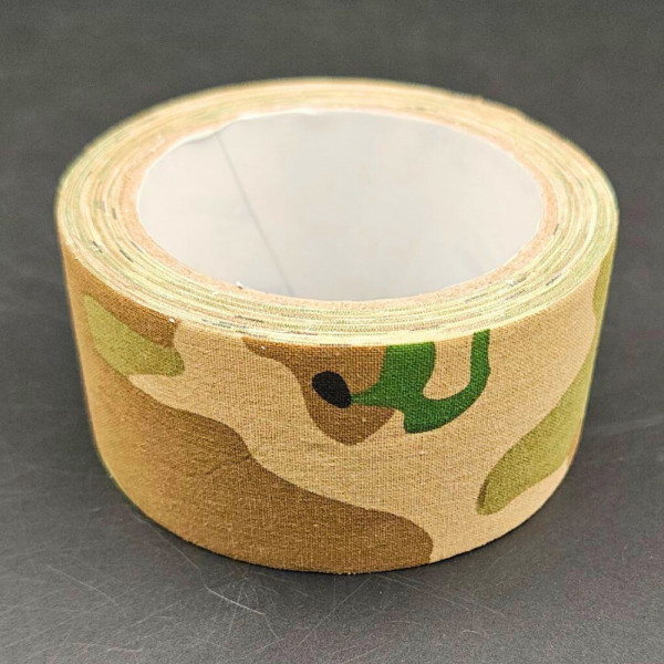 Супер здраво текстилно тиксо в мултикамуфлажен (Multicam) десен - 15 метра