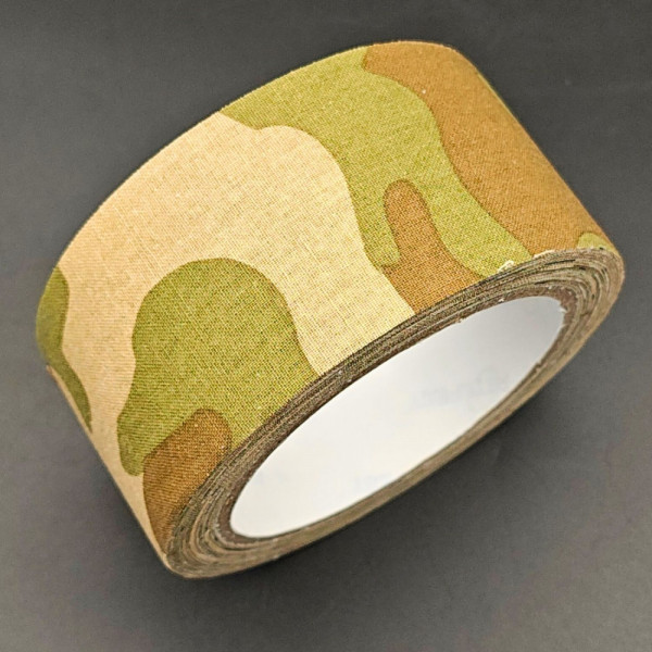 Супер здраво текстилно тиксо в мултикамуфлажен (Multicam) десен - 15 метра