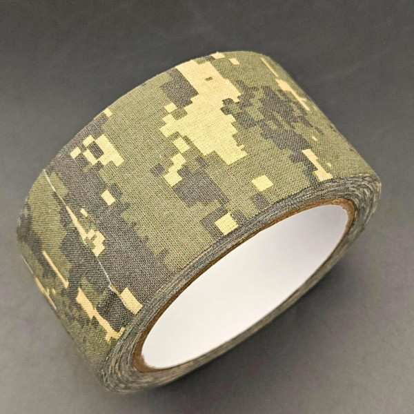 Супер здраво текстилно тиксо в мултикамуфлажен UCP/ACU  десен - 15 метра