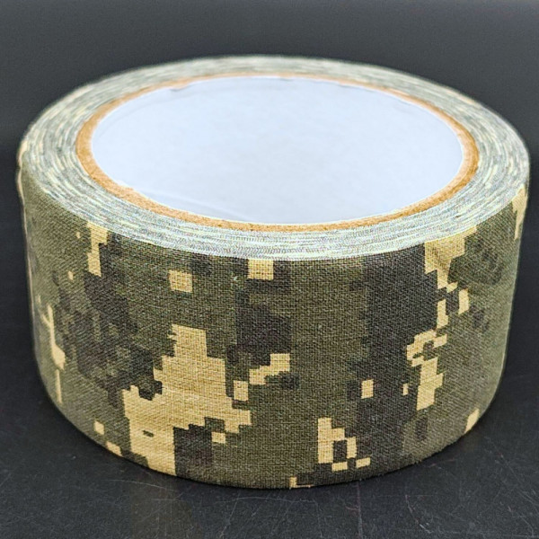 Супер здраво текстилно тиксо в мултикамуфлажен UCP/ACU  десен - 15 метра