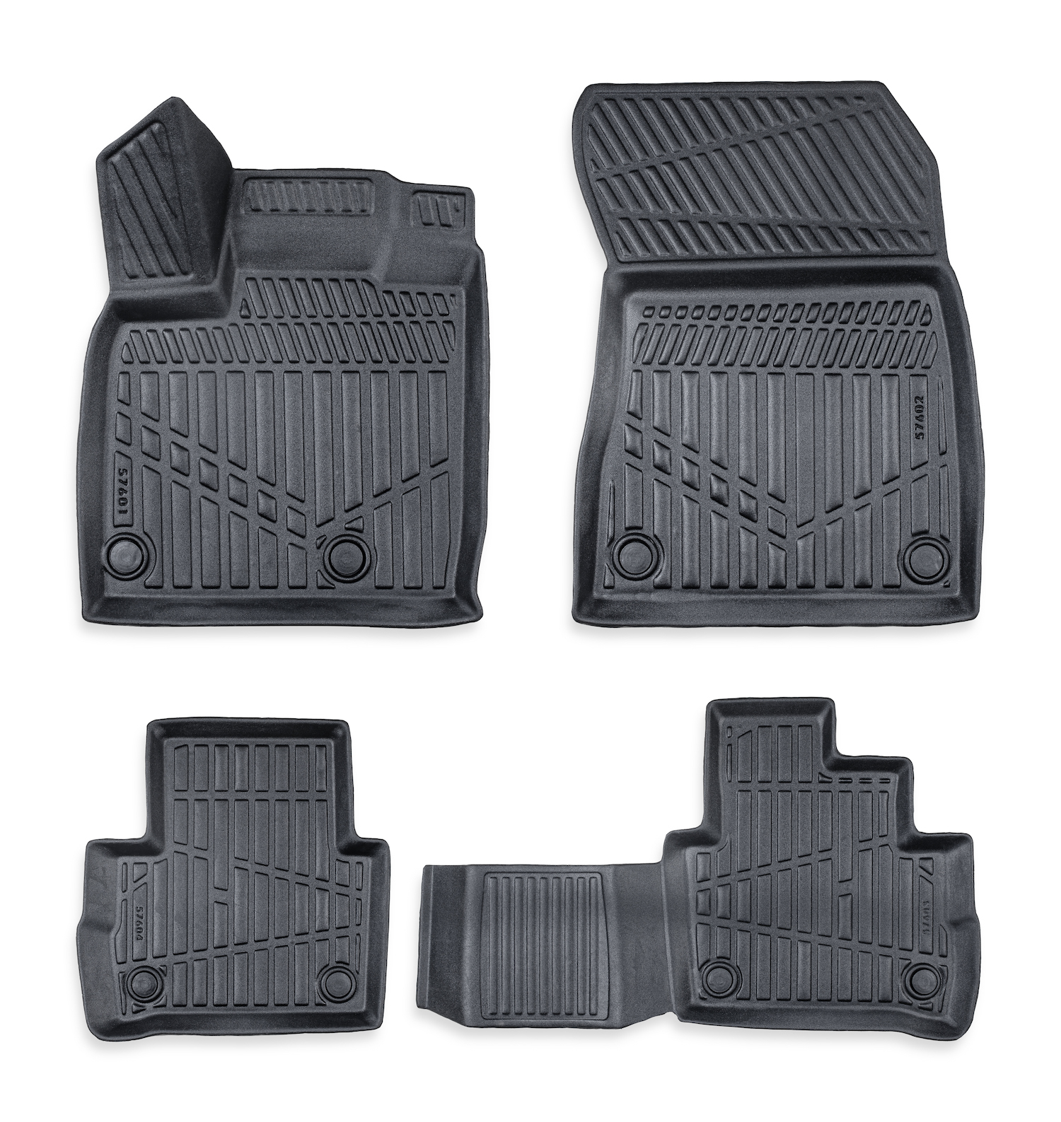 Комплект 4бр. 3D Гумени стелки за купе Erpassan - NISSAN QASHQAI III (J12) 2022+