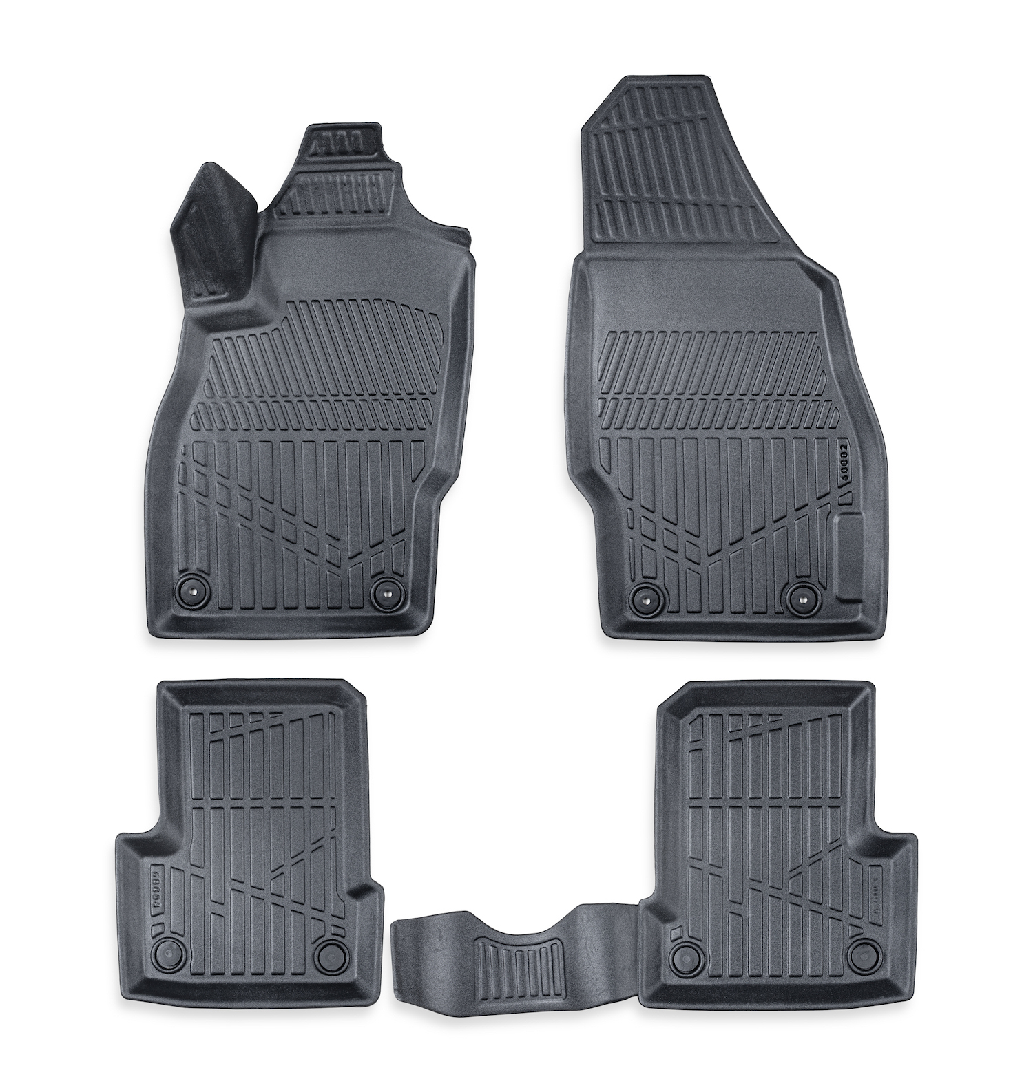 Комплект 4бр. 3D Гумени стелки за купе Erpassan - OPEL CORSA D 2006-2014