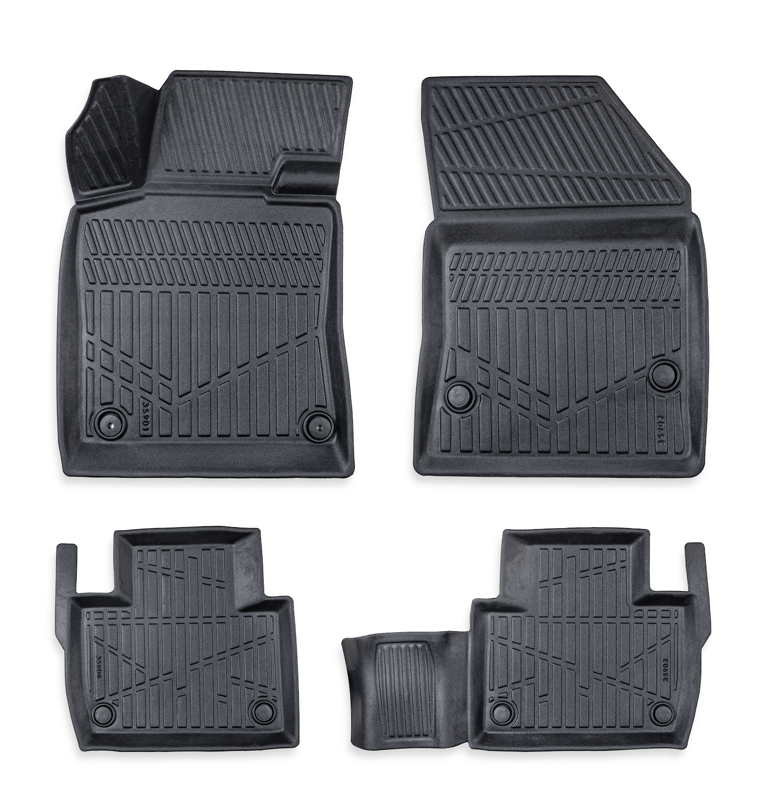 Комплект 4бр. 3D Гумени стелки за купе Erpassan - PEUGEOT 508 II 2018+