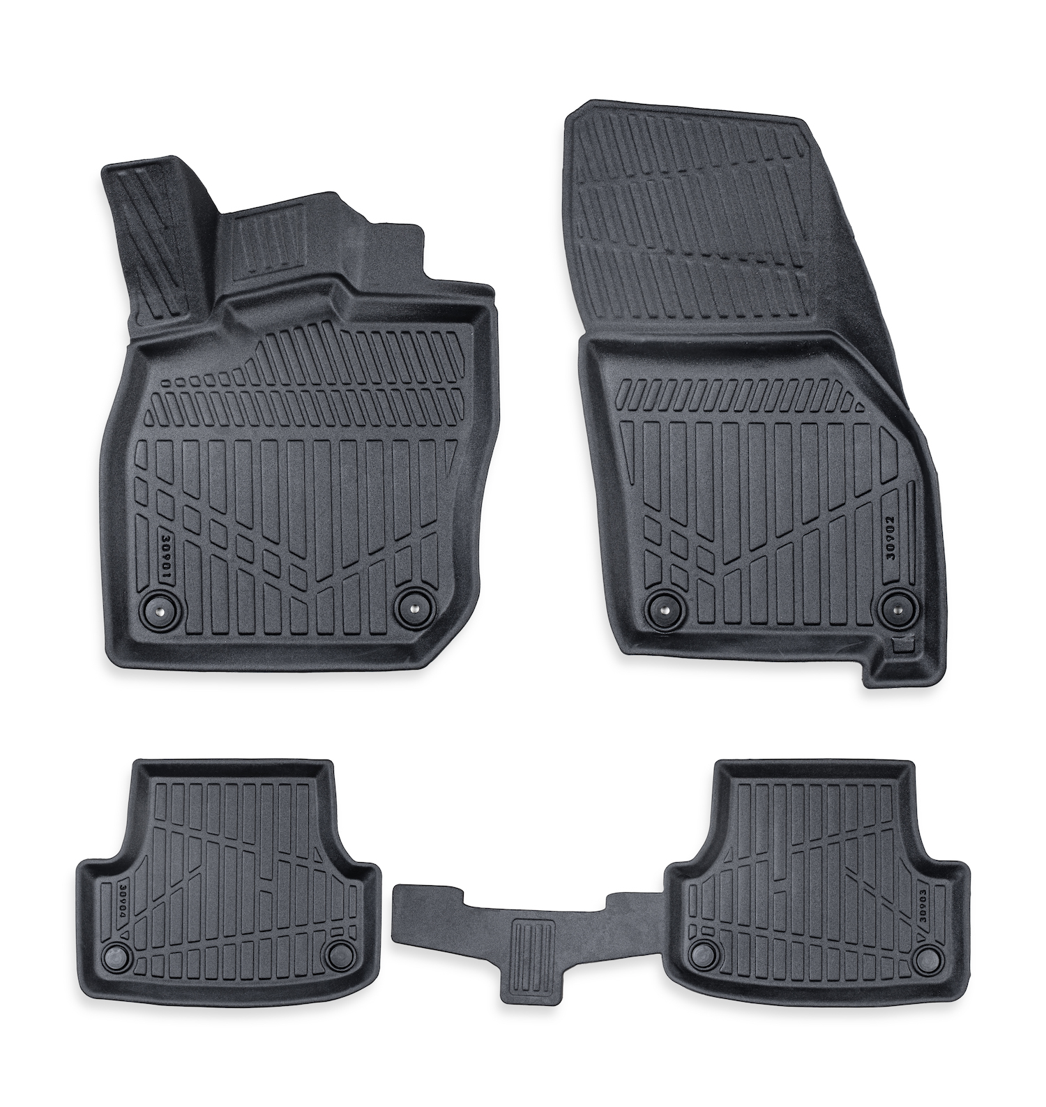 Комплект 4бр. 3D Гумени стелки за купе Erpassan - VW GOLF VIII 2021+