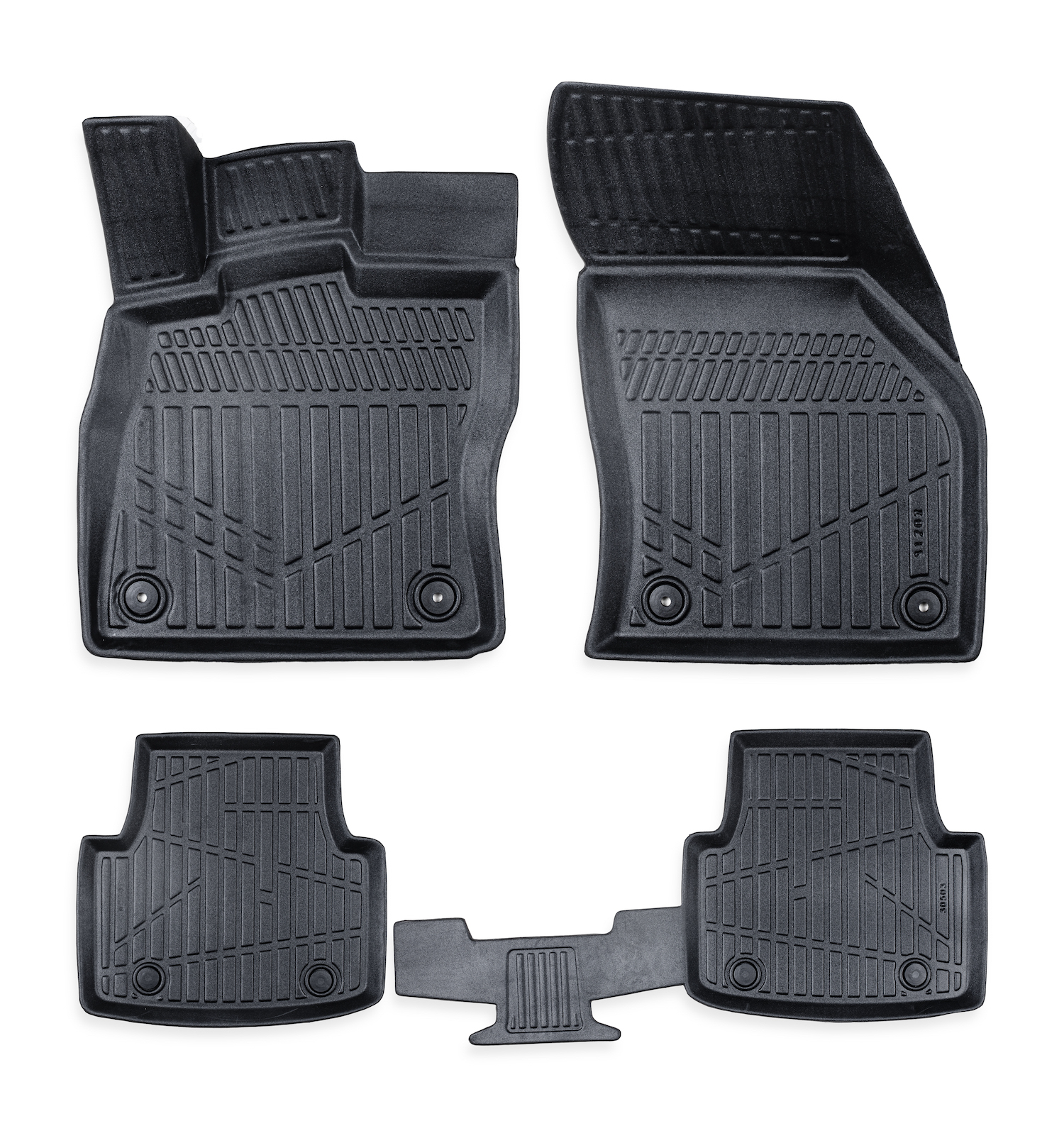 Комплект 4бр. 3D Гумени стелки за купе Erpassan - VW PASSAT (B8 EU) 2015-2024