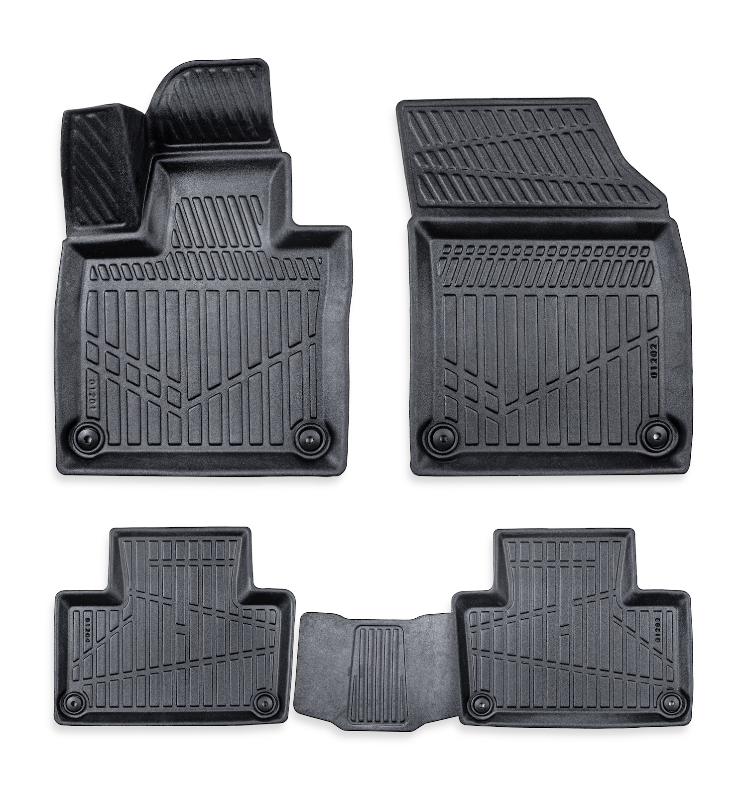 Комплект 4бр. 3D Гумени стелки за купе Erpassan - VOLVO XC90 II 2015+