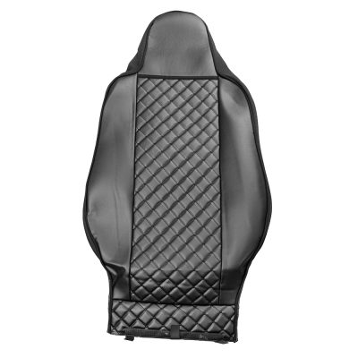 Комплект 1+1 тапицерия от еко кожа за MAN TGX EURO 6 2021+ - черно