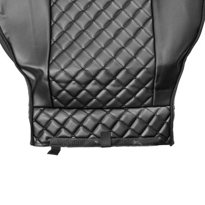 Комплект 1+1 тапицерия от еко кожа за MAN TGX EURO 6 2021+ - черно