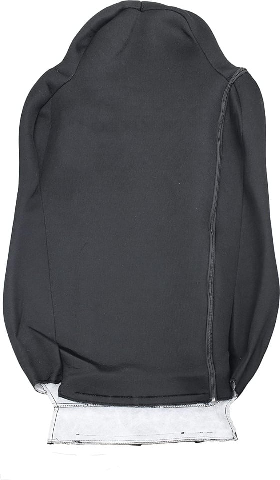 Комплект 1+1 тапицерия от еко кожа за IVECO STRALIS S-WAY 2021 - сиво-черно