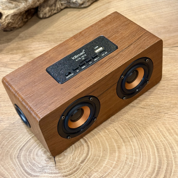 Мини аудио система KTS1612- стерео, 2x5W, MP3, USB, FM, Bluetooth, memory card