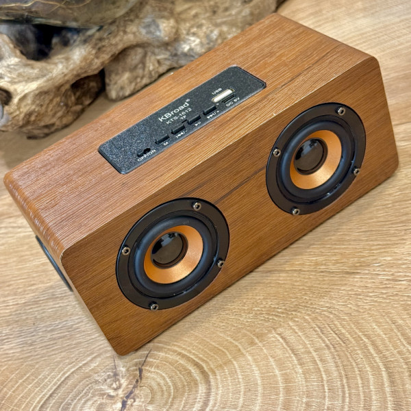 Мини аудио система KTS1612- стерео, 2x5W, MP3, USB, FM, Bluetooth, memory card