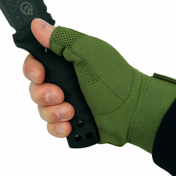 Тактически ръкавици OAKLEY New Military 323 с половинки пръсти