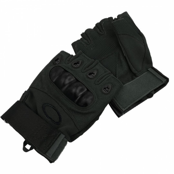 Тактически ръкавици OAKLEY New Black 323 с половинки пръсти, BFO