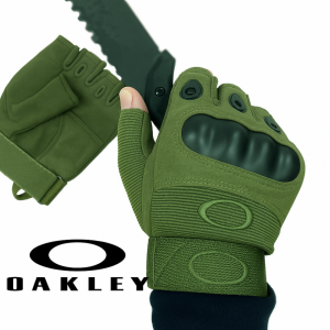 Тактически ръкавици OAKLEY New Military 323 с половинки пръсти