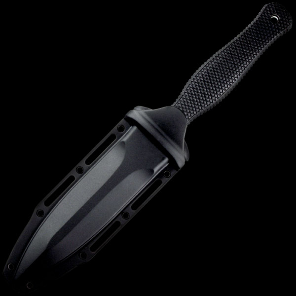 Тактически нагръден/раменен кобур BRITTBOX HOLSTER CLASSIC BROWN RIGHT с италиански боен/ловен нож COLD STEEL  COUNTER TAC I