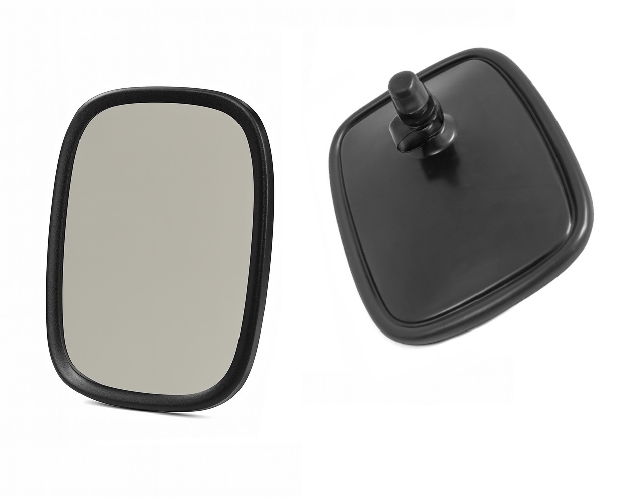 Универсално външно странично огледало за обратно виждане 18.5х14см за камион трактор строителни и селскостопански машини багери кемпери и др.