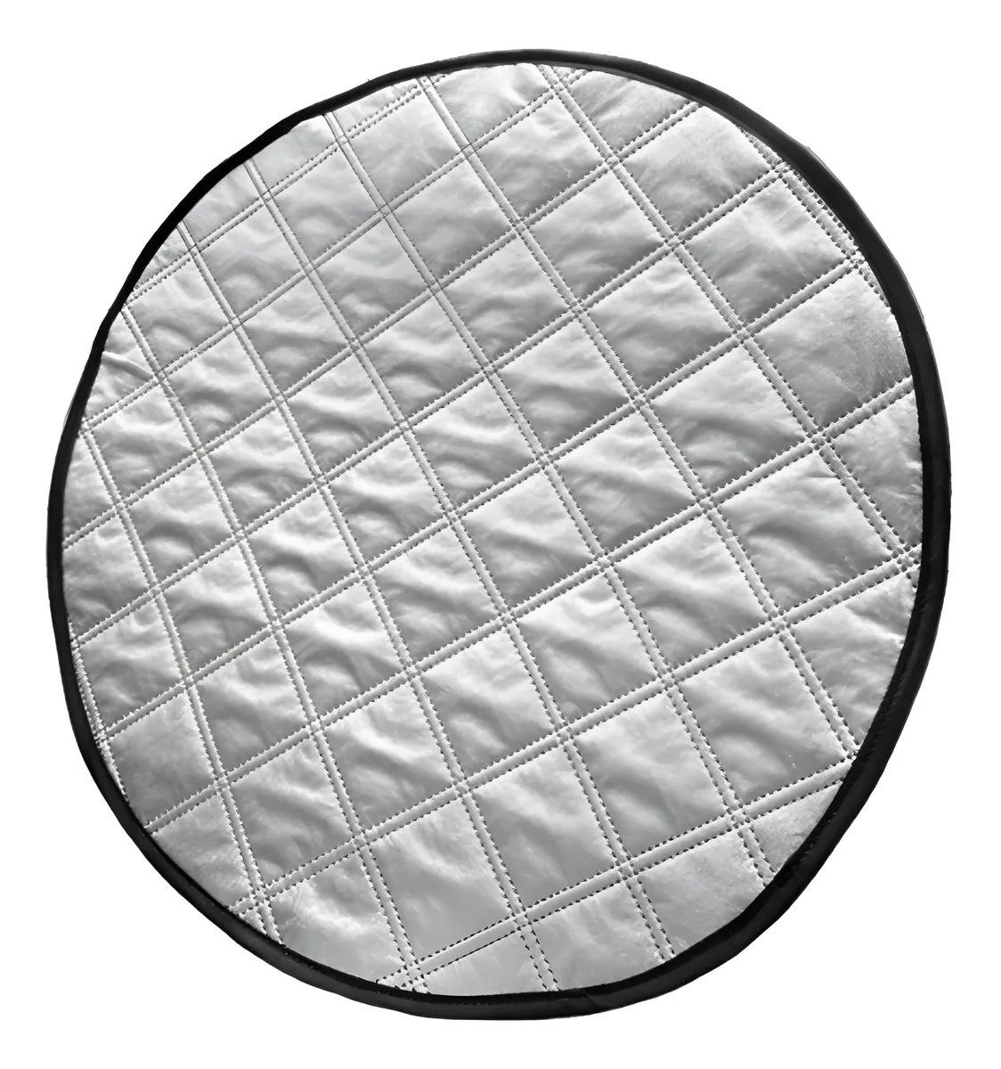 Универсален калъф за автомобилен волан - сенник за волан 43cm с текстилна подплата за защита на волана от слънцето и високи температури