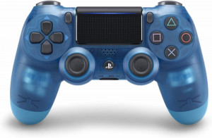 Висококачествен DOUBLESHOCK IV LIGHT BLUE - джойстик за SONY PLAY STATION IV, с USB кабел