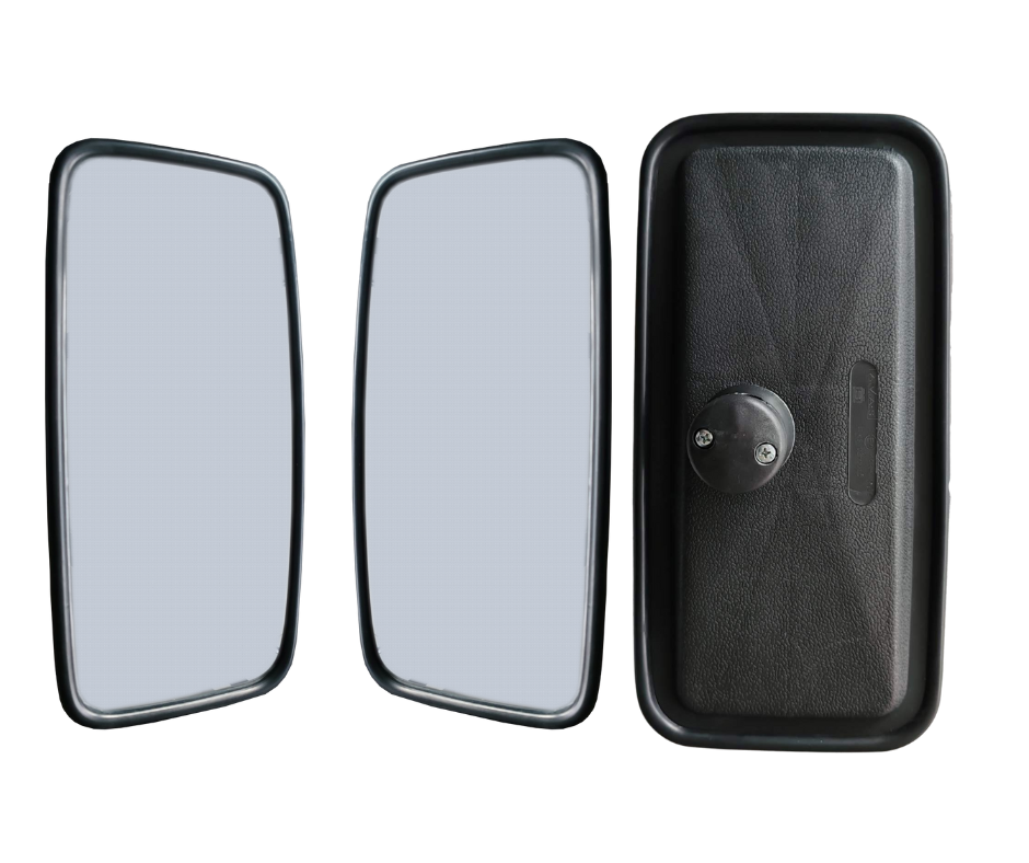 Комплект от 2 бр. универсални огледала за обратно виждане с основа 375 mm x 190 mm за камион автобус строителни и селскостопански машини и др.