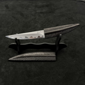 Ръчно изработен традиционен японски работен нож SENMAI JAPAN, VG10 с два слоя ламинат