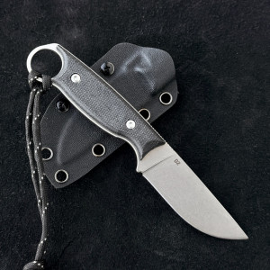 Тактически немски нож Der HUNT 466 Tactical Compact D2, фултанг с пръстен, стомана D2, тактическа кания KYDEXс клипс