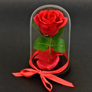 🌹 Луксозна вечна роза под стъклен купол – подарък, който остава завинаги 🌹