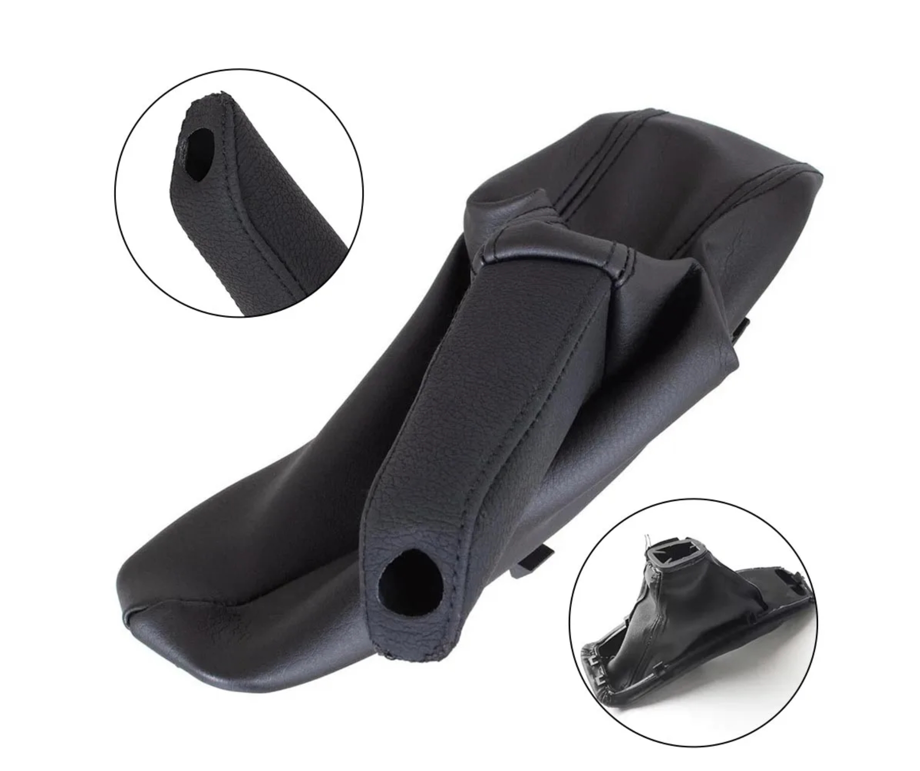 Маншон Ръчна Спирачка От Еко Кожа За BMW 3 Series E90 E91 E92 E93 2004–2013 OEM 7155622