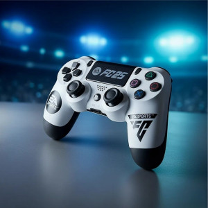 Бърз и удобен фенски джойстик за PS4 с двойна вибрация и тъчпад, изработен от висококачественa ABS пластмаса - FC25