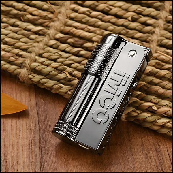 Класическа австрийска бензинова запалка IMCO STORM, проста, здрава, тествана в много войни над 100 г.