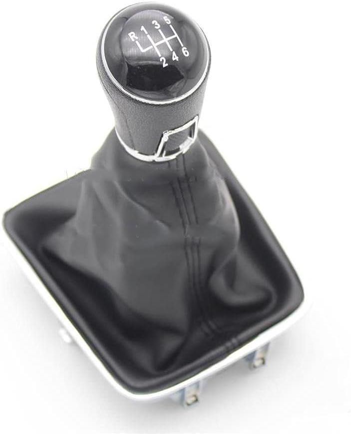 Топка Скоростен Лост с Маншон От Еко Кожа За Volkswagen Tiguan I, Sharan II, Golf Plus 6 Скорости ОЕМ 5N0711113Q