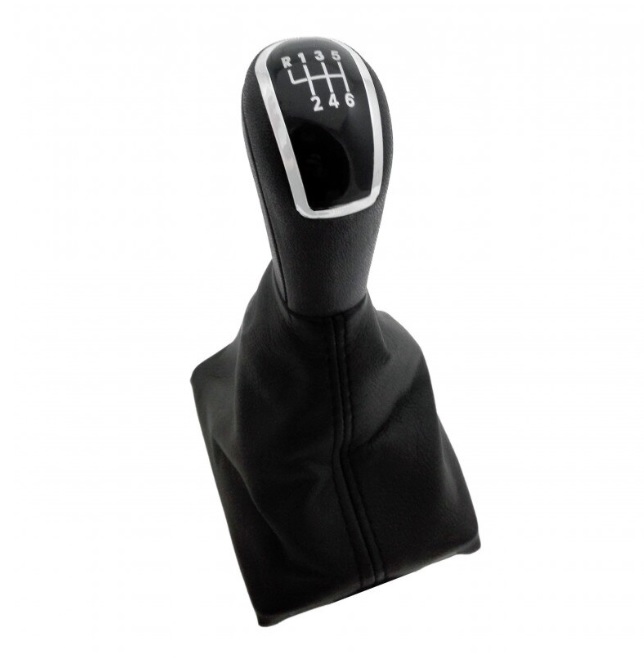 Топка Скоростен Лост с Маншон От Еко Кожа За Audi A4 B8 6 Скорости ОЕМ 8K0863278H