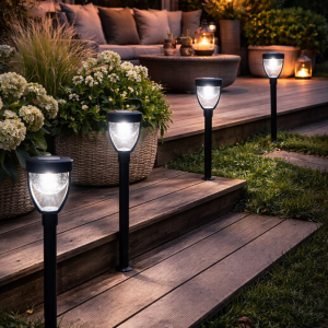 Solar Bright Path – стилна соларна лампа за градина, двор и алеи