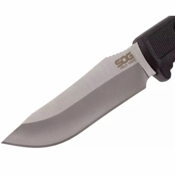 Тактически/ ловен нож SOG Field Knife за оцеляване, стомана 7Cr17MoV, тактическа кания, с помел за чупене на стъкла